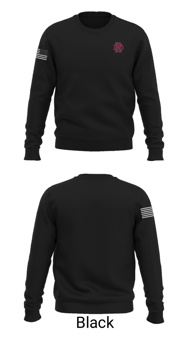 Crew Neck Sweatshirt, Dan River High School Soccer, Men's Soccer, Teamtime, Team time, sublimation, custom sports apparel, team uniforms, spirit wear, spiritwear, sports uniforms, custom shirts, team store, custom team store, fundraiser sports, apparel fundraiser