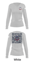 Muscle Maker Academy 31935817 Women's Long Sleeve V-neck Shirt -1 16