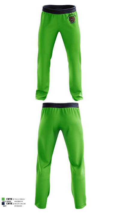 Clover Garden School Grizzlies 2602724 Sweatpants - 1