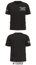 West County Softball Association 69073827 Old School Cotton Feel Shirt - 25