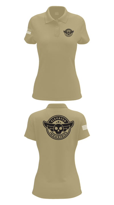 Elevated Industries 26715295 Women's Short Sleeve Performance Polo  - 43