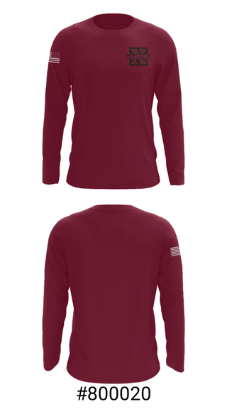 Long Sleeve Performance Shirt, Nokomis Regional High School Lacrosse, Women's Lacrosse, Teamtime, Team time, sublimation, custom sports apparel, team uniforms, spirit wear, spiritwear, sports uniforms, custom shirts, team store, custom team store, fundraiser sports, apparel fundraiser