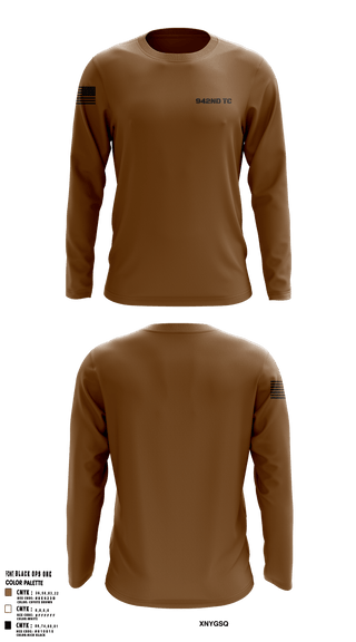 Long Sleeve Performance Shirt, 942nd TC, Army, Teamtime, Team time, sublimation, custom sports apparel, team uniforms, spirit wear, spiritwear, sports uniforms, custom shirts, team store, custom team store, fundraiser sports, apparel fundraiser