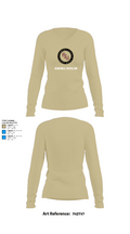 Seminole Battalion 90805231 Women's Long Sleeve V-neck Shirt - 82