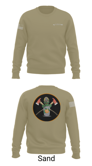 Crew Neck Sweatshirt, 91 Bravo, Fire Department, Teamtime, Team time, sublimation, custom sports apparel, team uniforms, spirit wear, spiritwear, sports uniforms, custom shirts, team store, custom team store, fundraiser sports, apparel fundraiser