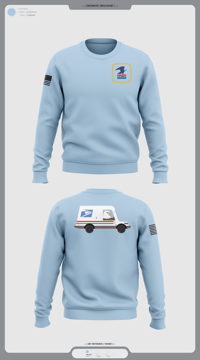 345th MCGA 4747952 Crew Neck Sweatshirt - 1
