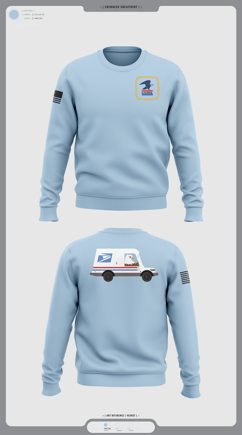Crew Neck Sweatshirt, 345th MCGA, Army, Teamtime, Team time, sublimation, custom sports apparel, team uniforms, spirit wear, spiritwear, sports uniforms, custom shirts, team store, custom team store, fundraiser sports, apparel fundraiser