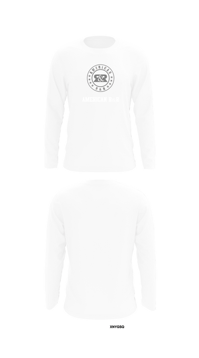 American R&R 90349498 Long Sleeve Performance Shirt 8