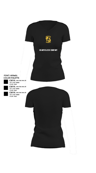 Womens Short Sleeve Vneck Shirt, Chanticleer company, Army, Teamtime, Team time, sublimation, custom sports apparel, team uniforms, spirit wear, spiritwear, sports uniforms, custom shirts, team store, custom team store, fundraiser sports, apparel fundraiser