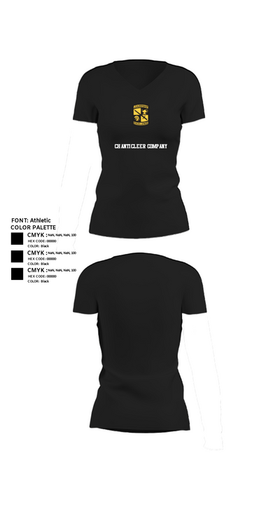 Chanticleer company 34462823 Women's Short Sleeve V-neck Shirt - 24