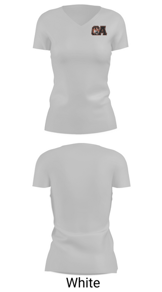 Womens Short Sleeve Vneck Shirt, Oliver Ames High School Wrestling, Wrestling, Teamtime, Team time, sublimation, custom sports apparel, team uniforms, spirit wear, spiritwear, sports uniforms, custom shirts, team store, custom team store, fundraiser sports, apparel fundraiser
