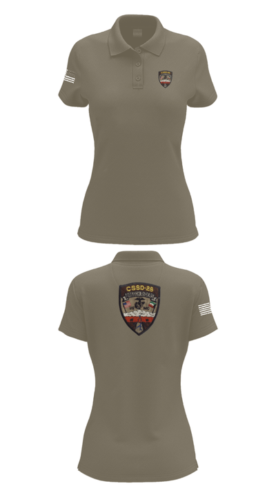 CSSD 28 45514378 Women's Short Sleeve Performance Polo  - 75