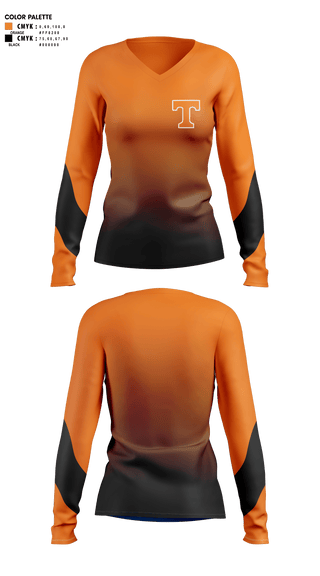 Womens Long Sleeve Vneck Shirt 1, Volenteers, , Teamtime, Team time, sublimation, custom sports apparel, team uniforms, spirit wear, spiritwear, sports uniforms, custom shirts, team store, custom team store, fundraiser sports, apparel fundraiser