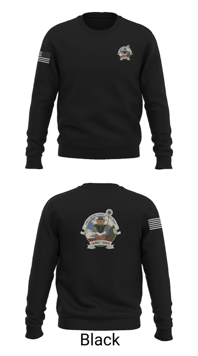 Chimney troops 46116890 Crew Neck Sweatshirt - 21