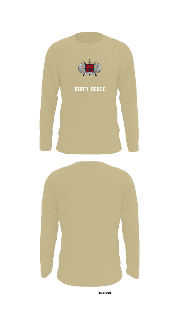 Long Sleeve Performance Shirt, Dirty Deuce, , Teamtime, Team time, sublimation, custom sports apparel, team uniforms, spirit wear, spiritwear, sports uniforms, custom shirts, team store, custom team store, fundraiser sports, apparel fundraiser