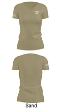 MSAU ICT 23300299 Women's Short Sleeve V-neck Shirt - 88