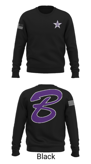Crew Neck Sweatshirt, Bottineau High School, Spirit Store, Teamtime, Team time, sublimation, custom sports apparel, team uniforms, spirit wear, spiritwear, sports uniforms, custom shirts, team store, custom team store, fundraiser sports, apparel fundraiser