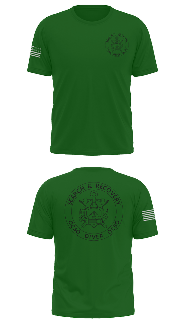 Short Sleeve Performance Shirt, Underwater Search & Recovery Team, Police, Teamtime, Team time, sublimation, custom sports apparel, team uniforms, spirit wear, spiritwear, sports uniforms, custom shirts, team store, custom team store, fundraiser sports, apparel fundraiser