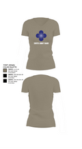 338th Army Band 31554965 Women's Short Sleeve V-neck Shirt - 64