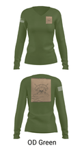 Los Pistoleros 43095637 Women's Long Sleeve V-neck Shirt - 57