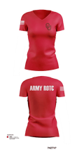 OU Army ROTC 95723228 Women's Short Sleeve V-neck Shirt - 115