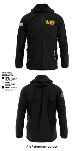 Windbreaker, Army Reserve H2F, Army, Teamtime, Team time, sublimation, custom sports apparel, team uniforms, spirit wear, spiritwear, sports uniforms, custom shirts, team store, custom team store, fundraiser sports, apparel fundraiser