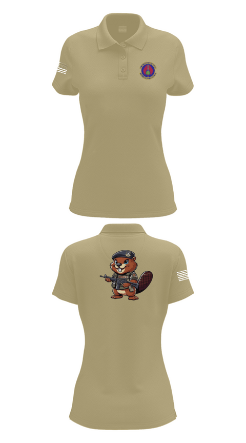 Women's Short Sleeve Performance Polo, 315th SFS, Air Force, Teamtime, Team time, sublimation, custom sports apparel, team uniforms, spirit wear, spiritwear, sports uniforms, custom shirts, team store, custom team store, fundraiser sports, apparel fundraiser