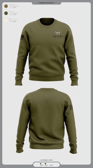 Crew Neck Sweatshirt, Air-Mail, Baseball, Teamtime, Team time, sublimation, custom sports apparel, team uniforms, spirit wear, spiritwear, sports uniforms, custom shirts, team store, custom team store, fundraiser sports, apparel fundraiser
