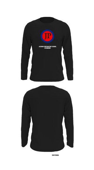 Long Sleeve Performance Shirt, Jackson Preparatory School Swimming, Swimming, Teamtime, Team time, sublimation, custom sports apparel, team uniforms, spirit wear, spiritwear, sports uniforms, custom shirts, team store, custom team store, fundraiser sports, apparel fundraiser