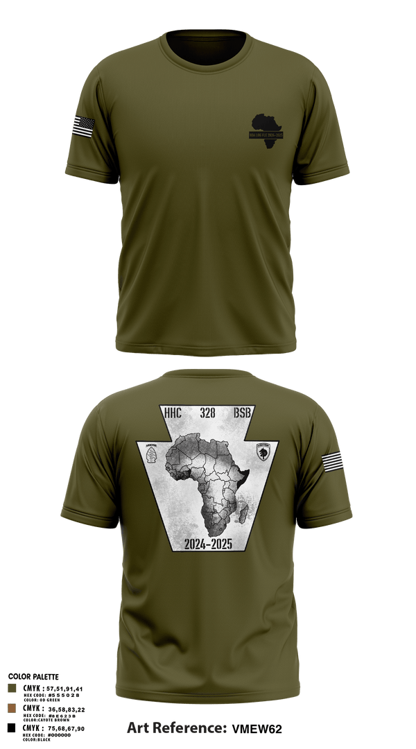 Old School Cotton Feel Shirt, HHC 328th BSB, National Guard, Teamtime, Team time, sublimation, custom sports apparel, team uniforms, spirit wear, spiritwear, sports uniforms, custom shirts, team store, custom team store, fundraiser sports, apparel fundraiser