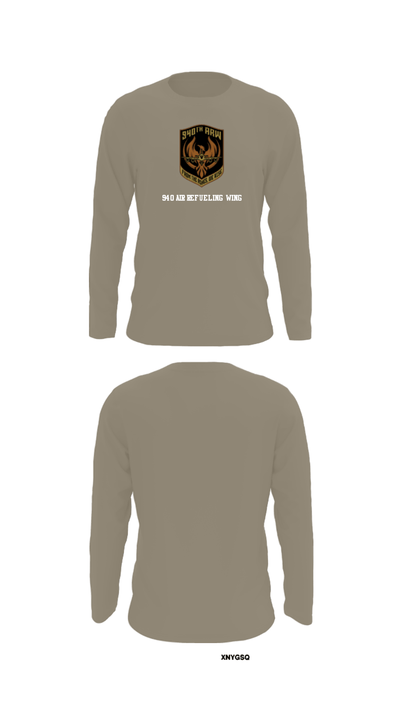 940 Air Refueling Wing 53360157 Long Sleeve Performance Shirt - 72