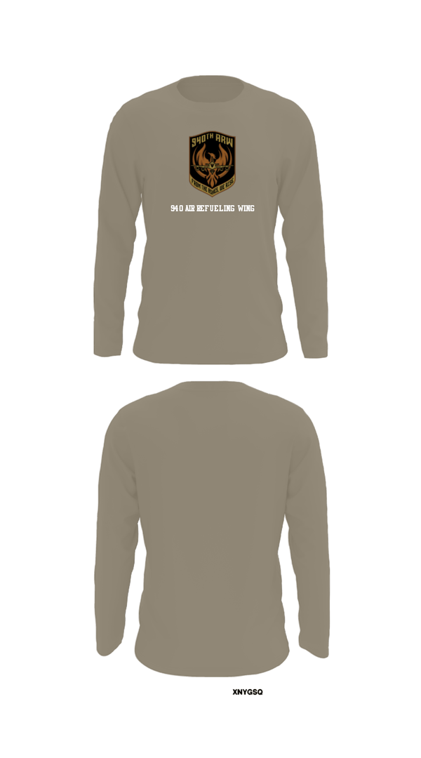 Long Sleeve Performance Shirt, 940 Air Refueling Wing, , Teamtime, Team time, sublimation, custom sports apparel, team uniforms, spirit wear, spiritwear, sports uniforms, custom shirts, team store, custom team store, fundraiser sports, apparel fundraiser