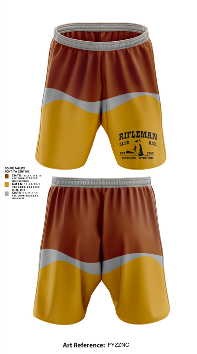 The Rifleman Bar 13017163 Athletic Shorts With Pockets - 1