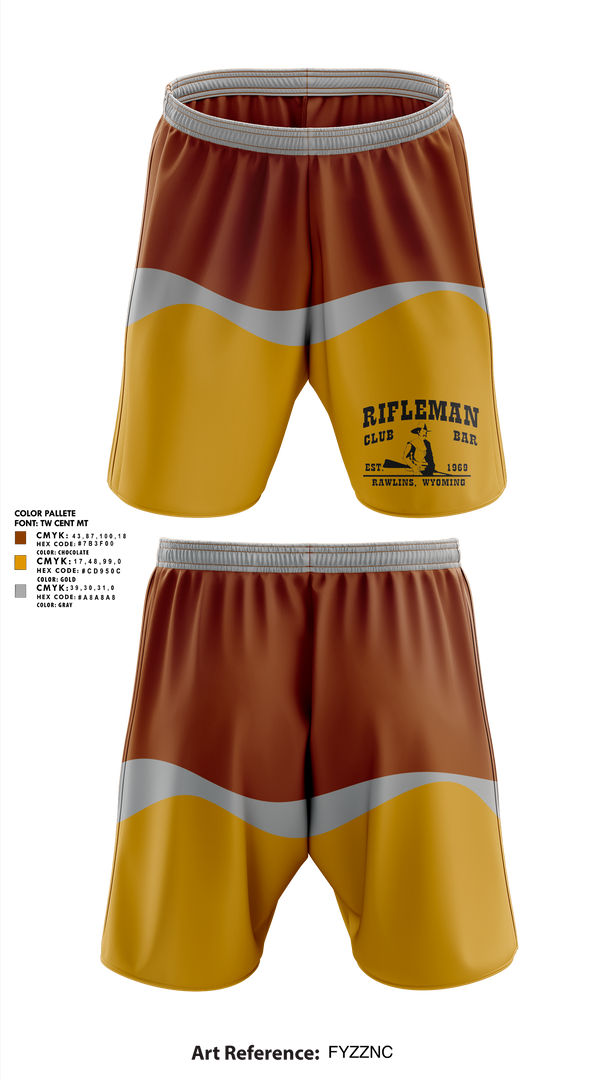 Athletic Shorts With Pockets, The Rifleman Bar, , Teamtime, Team time, sublimation, custom sports apparel, team uniforms, spirit wear, spiritwear, sports uniforms, custom shirts, team store, custom team store, fundraiser sports, apparel fundraiser