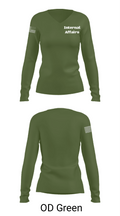 Internal Affairs 43312528 Women's Long Sleeve V-neck Shirt - 32