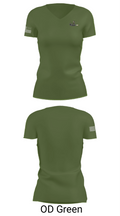 109 Airlift Wing 24678378 Women's Short Sleeve V-neck Shirt - 48