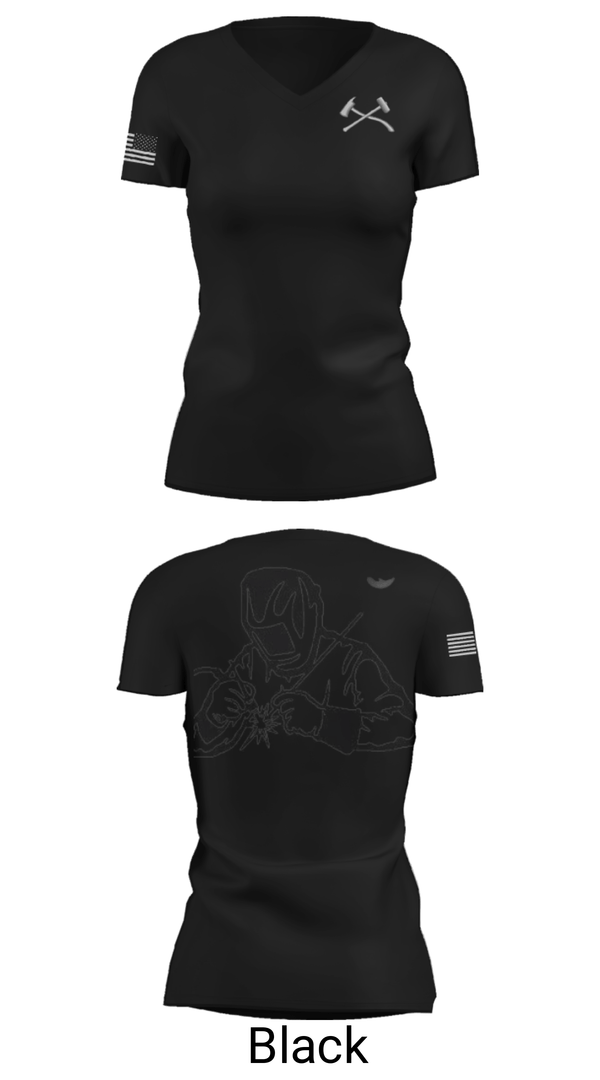 Women's Short Sleeve Vneck Shirt, DC Shop, Coast Guard, Teamtime, Team time, sublimation, custom sports apparel, team uniforms, spirit wear, spiritwear, sports uniforms, custom shirts, team store, custom team store, fundraiser sports, apparel fundraiser