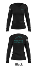 Innovative Home Services 50310145 Women's Long Sleeve V-neck Shirt - 35