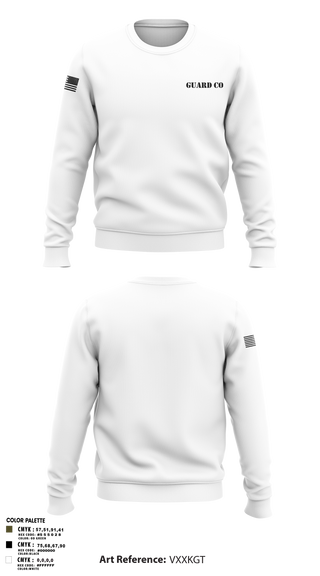 Crew Neck Sweatshirt, Guard Co, , Teamtime, Team time, sublimation, custom sports apparel, team uniforms, spirit wear, spiritwear, sports uniforms, custom shirts, team store, custom team store, fundraiser sports, apparel fundraiser