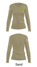 49 COMPTROLLER SQUADRON 45789639 Women's Long Sleeve V-neck Shirt - 97