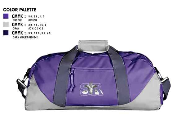 Duffle Bag, Shadow Ridge Middle School, Men's Soccer, Teamtime, Team time, sublimation, custom sports apparel, team uniforms, spirit wear, spiritwear, sports uniforms, custom shirts, team store, custom team store, fundraiser sports, apparel fundraiser