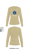 Zia division 50198022 Women's Long Sleeve V-neck Shirt - 78