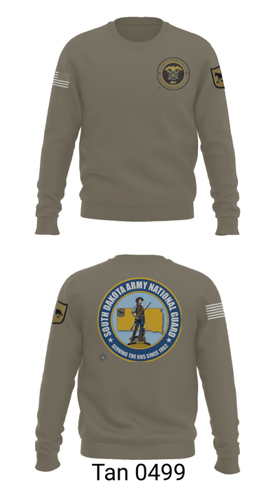 235th MP CO 6760099 Crew Neck Sweatshirt - 65