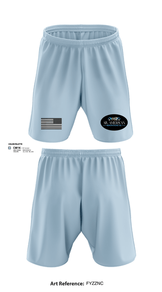 Athletic Shorts With Pockets, All American Renovationz, , Teamtime, Team time, sublimation, custom sports apparel, team uniforms, spirit wear, spiritwear, sports uniforms, custom shirts, team store, custom team store, fundraiser sports, apparel fundraiser