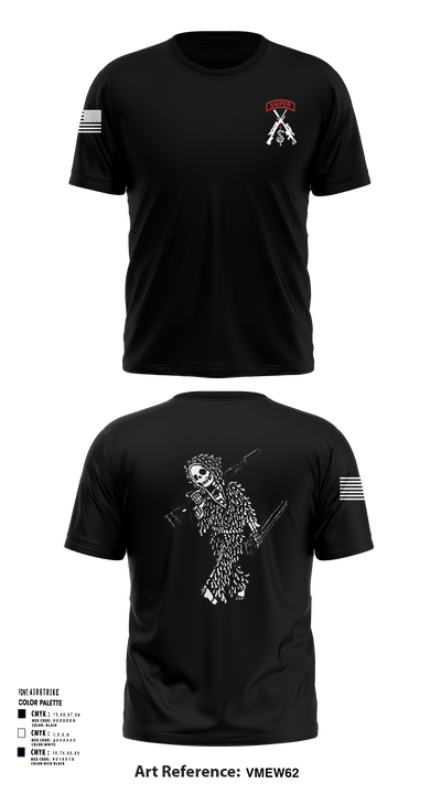 2-5 CAV Snipers 24011849 Short Sleeve Performance Shirt - 115