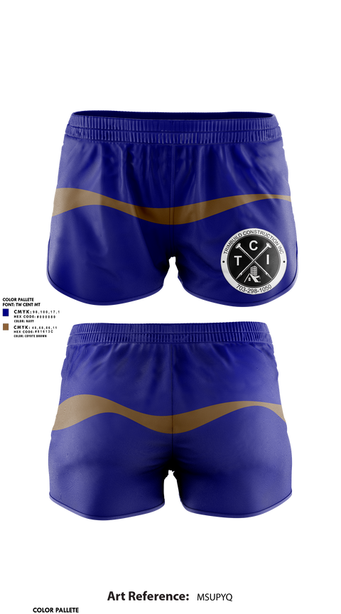 Womens Shorts, Trimbuild Construction, Inc., , Teamtime, Team time, sublimation, custom sports apparel, team uniforms, spirit wear, spiritwear, sports uniforms, custom shirts, team store, custom team store, fundraiser sports, apparel fundraiser