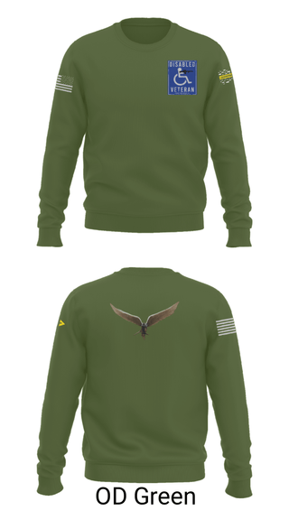 Crew Neck Sweatshirt, 1-5 25th, Army, Teamtime, Team time, sublimation, custom sports apparel, team uniforms, spirit wear, spiritwear, sports uniforms, custom shirts, team store, custom team store, fundraiser sports, apparel fundraiser