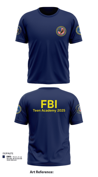 Short Sleeve Performance Shirt, FBI Citizens Academy, , Teamtime, Team time, sublimation, custom sports apparel, team uniforms, spirit wear, spiritwear, sports uniforms, custom shirts, team store, custom team store, fundraiser sports, apparel fundraiser
