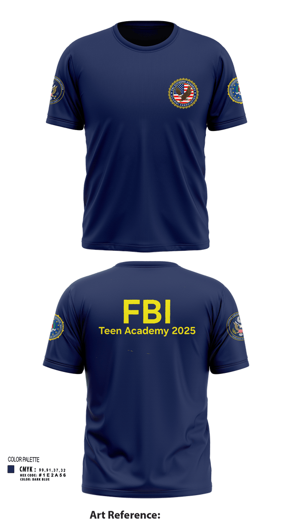 Short Sleeve Performance Shirt, FBI Citizens Academy, , Teamtime, Team time, sublimation, custom sports apparel, team uniforms, spirit wear, spiritwear, sports uniforms, custom shirts, team store, custom team store, fundraiser sports, apparel fundraiser