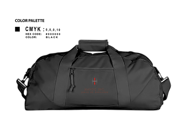 Duffle Bag, HAVOC INC, , Teamtime, Team time, sublimation, custom sports apparel, team uniforms, spirit wear, spiritwear, sports uniforms, custom shirts, team store, custom team store, fundraiser sports, apparel fundraiser